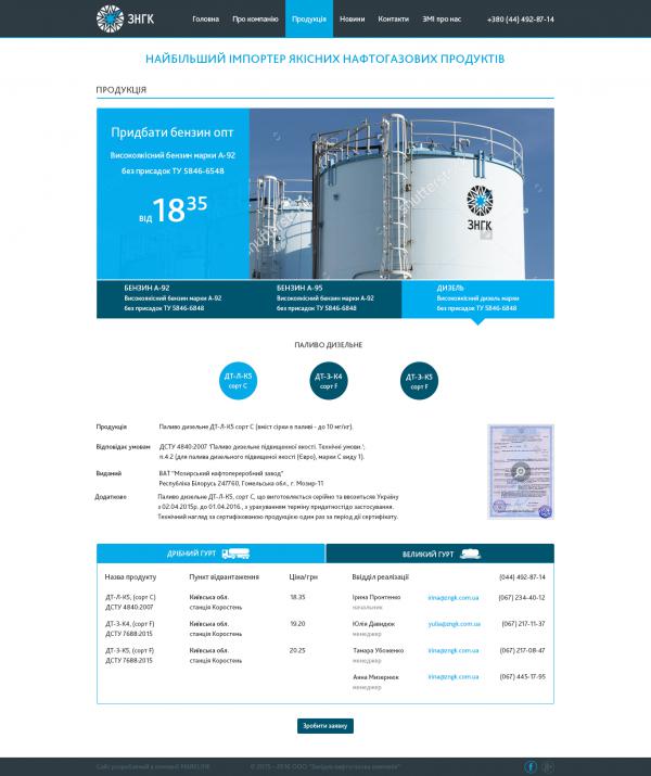 ZNGK oil company example picture