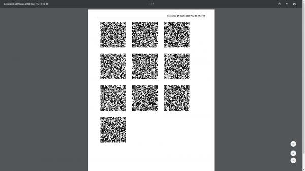 QR Gallery example picture